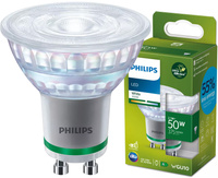 Żarówka LED GU10 Reflektor PAR16 2.1W = 50W 400lm 190lm/W 3000K Ciepła 36° KLASA A UltraEfficient Philips