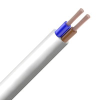 Przewód Kabel OMY 300/300V 2x1,5mm Biały 1m ELEKTROKABEL