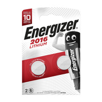 Baterie ENERGIZER DO URZĄDZEŃ ELEKTRONICZNYCH CR2016 Blister 2szt