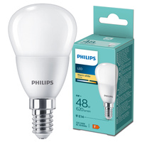 Żarówka LED E14 Kulka P45 6W = 48W 620lm 2700K Ciepła Essential Philips