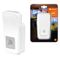 Lampka Przenośna Ścienna Latarka LED 2W 10lm CCT z Czujnikiem Ruchu Zmierzchu Biały Lunetta Ledvance