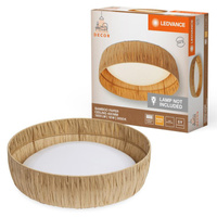 Plafon LED Lampa Sufitowa Natynkowa 18W 750lm 3000K Ciepła Brązowy 40cm Decor Ledvance