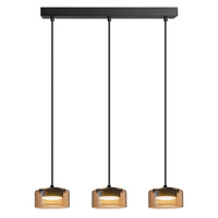 Lampa Sufitowa Wisząca Zwis 3x GX53 Ofelia Sanico Goldlux