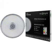 Lampa Przemsyłowa Wisząca LED UFO HIGHBAY 150W 15000lm 4000K Neutralna IP65 PREMIUM Ecolight