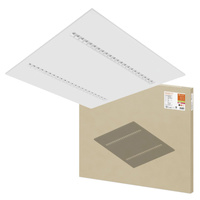 Panel LED Oprawa Biurowa Lampa Sufitowa 33W 4000lm 4000K Neutralna Ściemnialna Podtynkowa Natynkowa Biały 60x60cm UGR16 Zigbee IndiviLED® Ledvance
