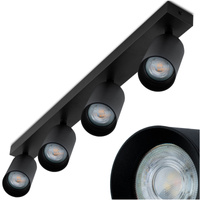 Lampa Sufitowa SPOT TUBA Reflektor Oprawa Halogenowa 4x GU10 TABULA LUMILED