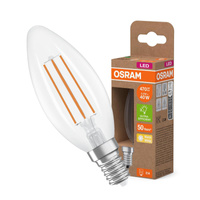 Żarówka LED B35 Świeczka E14 2.2W = 40W 470lm 2700K Ciepła 330° 214lm/W CLASSIC ENERGY EFFICIENCY Osram