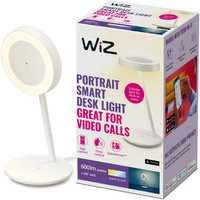 Lampka biurkowa LED Portrait Biała CCT SMART WiFi WiZ