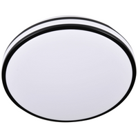 Plafon ORBIT 40 oprawa lampa sufitowa LED 24W GOLDLUX (Polux) CZARNY 2600lm 4000K