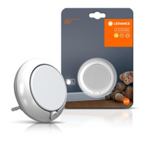 Lampka Nocna LED ORIENTACYJNA LUNETTA Round Biała 0,30W 3lm 3000K IP20 Ledvance