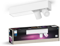 Lampa Sufitowa LED Reflektor 19.4W 1630lm IP20 White and Color Ambiance RGB + TW Biała Inteligentna SMART Zigbee Bluetooth Centris Philips HUE