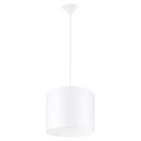 Lampa Sufitowa Wisząca Zwis E27 Żyrandol Owalna Biała Minimalistyczna Nova Sollux