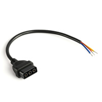 Wtyczka Zasilająca 30cm 230V Czarna VL-BNL02-F01B VIDEX