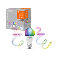Zestaw Żarówka + Taśma Pasek LED 8.5W 550lm 110° RGB CCT Ściemnialna SMART+ WiFi Smart Bundle Ledvance