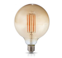 Żarówka LED E27 Kulka 7W 800lm 3000K Ciepła 360° Filament Line Kobi