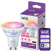 Żarówka LED GU10 Reflektor PAR16 4.7W = 50W 345lm 2200-6500K RGB + TW Inteligentna SMART WiFi Bluetooth Aplikacja WiZ