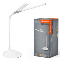 Lampa Stołowa Biurkowa LED 5W 220lm 3000K Ciepła Ściemnialna Bateryjna Biały Panan Ledvance