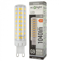 Żarówka LED Kapsułka G9 12W 1040lm 4000K Neutralna Ecolight