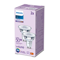 Zestaw 2x Żarówka LED GU10 Reflektor 4.6W = 50W 390lm 4000K Neutralna PHILIPS