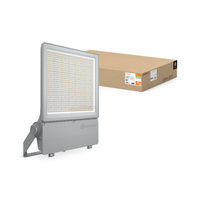 Naświetlacz LED Reflektor Zewnętrzny Lampa Ściemnialny 450W 60000lm 3000K IP66 Biały Floodlight Ledvance