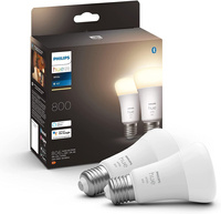 2x Żarówka LED E27 A60 9W = 60W 800lm 2700K Biała Ciepła SMART Inteligentna Bluetooth ZigBee White Philips HUE