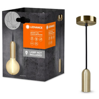 Lampa Sufitowa Wisząca E27 Zwis Złoty Vintage 1906 Pendulum Ledvance