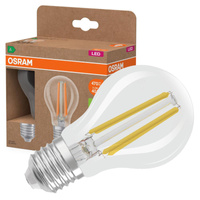 2x Żarówka LED A60 E27 2.2W = 40W 470lm 4000K Neutralna 320° Filament CLASSIC ENERGY EFFICIENCY Osram