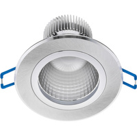 Oprawa Sufitowa 5W Podtynkowa LED DOWNLIGHT DEEP Okrągła 4000K 400lm Srebrna