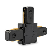 Łącznik Potrójny TRÓJNIK Czarny do Listew Szynowych Jednofazowych Szynoprzewodów LUMILED