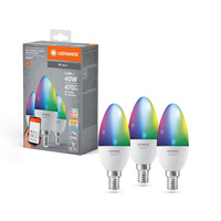 Żarówka LED E14 Świeczka 4.9W = 40W 470lm CCT RGB Ściemnialna SMART+ WiFi Candle Ledvance