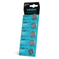 Baterie Litowe Guzikowe Videx CR2016 3V Blister 5szt