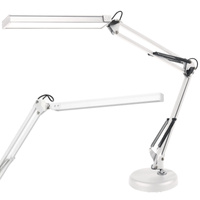 Lampka Biurkowa Stołowa LED 14W 800lm CCT 120° Akumulatorowa Biała Tenuix Kobi