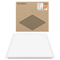 Panel LED Oprawa Lampa Sufitowa 33W 3630lm 4000K Neutralna Natynkowa Podtynkowa Biały 62x62cm Compact Ledvance
