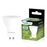 Żarówka LED GU10 Reflektor PAR16 12W = 100W 1320LM 6500K Zimna 120° LUMILED