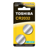 Baterie Specjalistyczne TOSHIBA Litowa CR 2032 3V Blister 2szt
