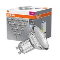 10x Żarówka LED PAR16 Reflektor GU10 4.3W = 50W 350lm 4000K Neutralna 36° BASE Osram