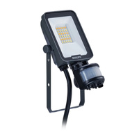 Naświetlacz LED 10W 1200lm  3000K/4000K/6500K  IP65 z czujnikiem ruchu Czarny PHILIPS LEDINAIRE