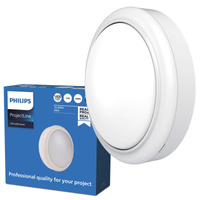 Lampa Zewnętrzna Kanałowa LED 15W 1400lm 4000K IP65 Hermetyczna Biała Projetline Philips