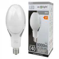 Żarówka LED E40 80W 8000lm 4000K Neutralna Rocket Ecolight