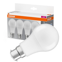 4x Żarówka LED A60 B22d 8W = 60W 806lm 2700K Ciepła 150° BASE Osram