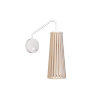 Kinkiet Ścienny Lampa Natynkowa GU10 Beżowa Skandynawska DOVER 9261 Nowodvorski