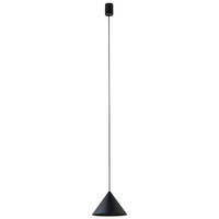 Lampa Sufitowa ZENITH S 7996 Nowodvorski Czarna GU10 Wisząca ?20,5 cm Loftowa