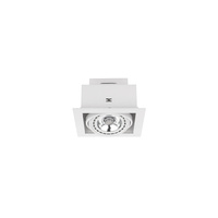 Oprawa Podtynkowa Sufitowa GU10 Biała DOWNLIGHT 9575 Nowodvorski