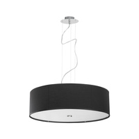 Lampa Sufitowa Wisząca 3x E27 Czarna Nowoczesna VIVIANE 6774 Nowodvorski