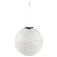 LAMPION ORIGAMI LED 20 cm lampka solarna ogrodowa wisząca
