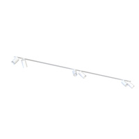 Lampa Sufitowa Oprawa Podtynkowa Reflektor Punktowa 6x GU10 Biała Nowoczesna MONO SURFACE 7832 Nowodvorski