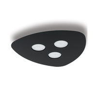 Plafon Lampa Sufitowa Oprawa Natynkowa GX53 Czarna ORGANIC 8302 Nowodvorski