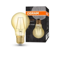 Żarówka LED E27 A60 2,5W = 22W 220lm 2400K Ciepła 300° Filament OSRAM Vintage 1906