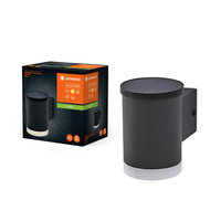 Lampa Solarna Ogrodowa Zewnętrzna Kinkiet Elewacyjny LED 0.5W 50lm 3000K IP44 Szary Endura Ledvance