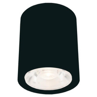 Lampa Ogrodowa Zewnętrzna Sufitowa EDESA LED M 9107 IP54 6W 3000K Tuba Czarna Nowodvorski